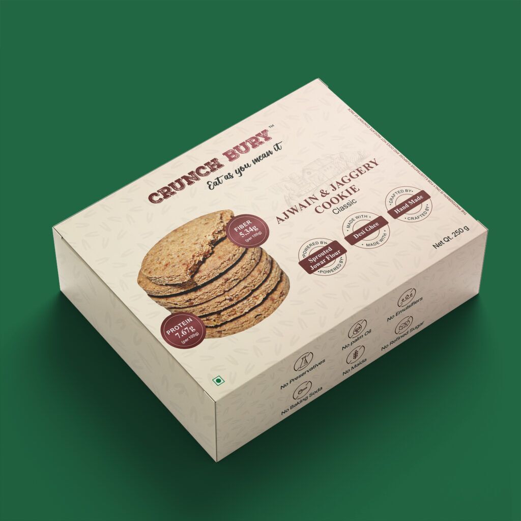 Ajwain and Jaggery Cookies