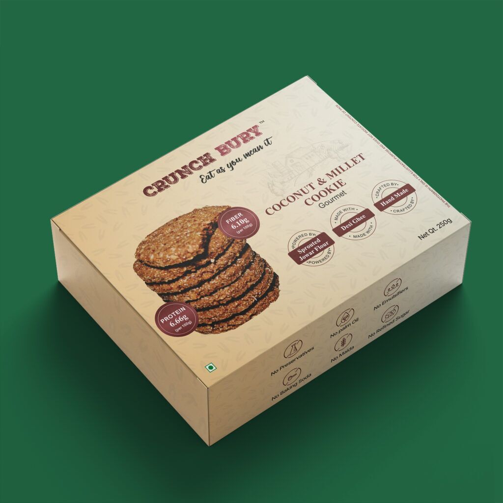 Coconut and Millet Cookies