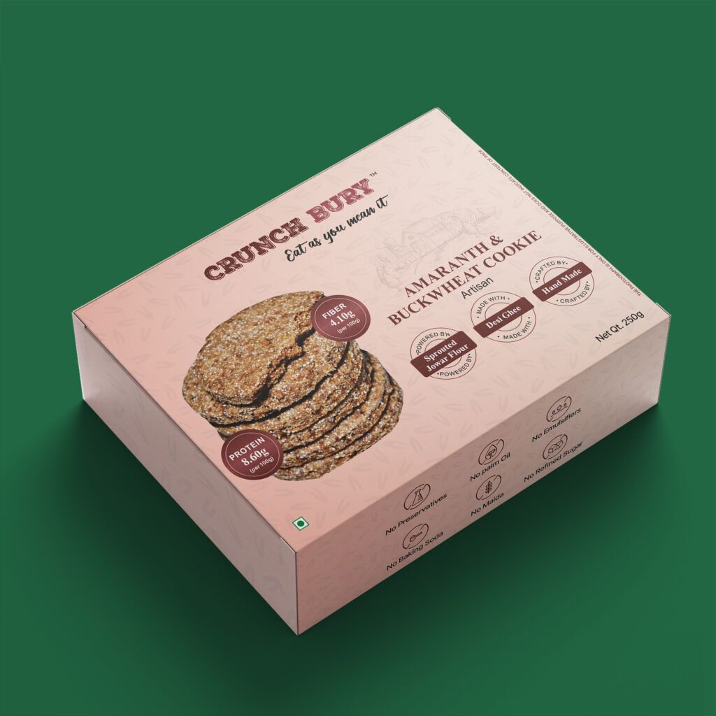 Amaranth and Buckwheat Cookies