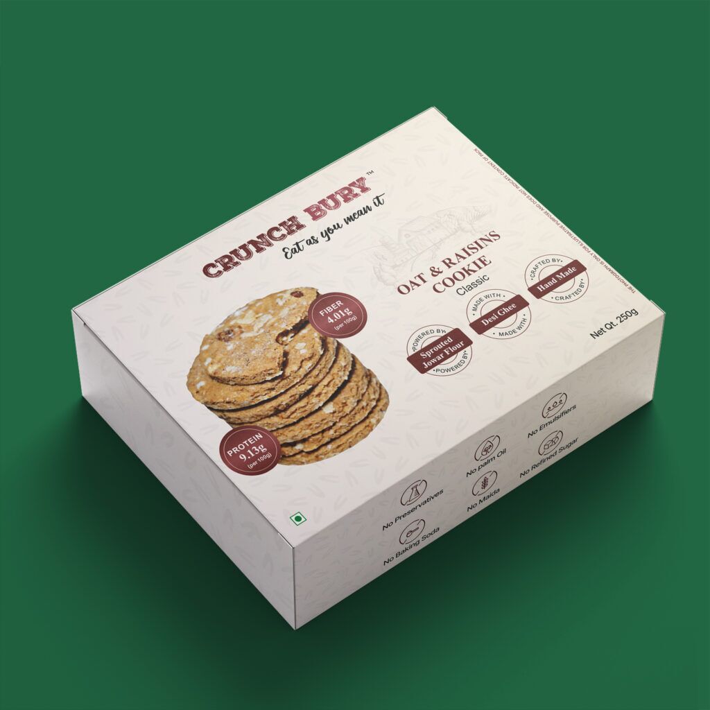 Oats and Raisin Cookies