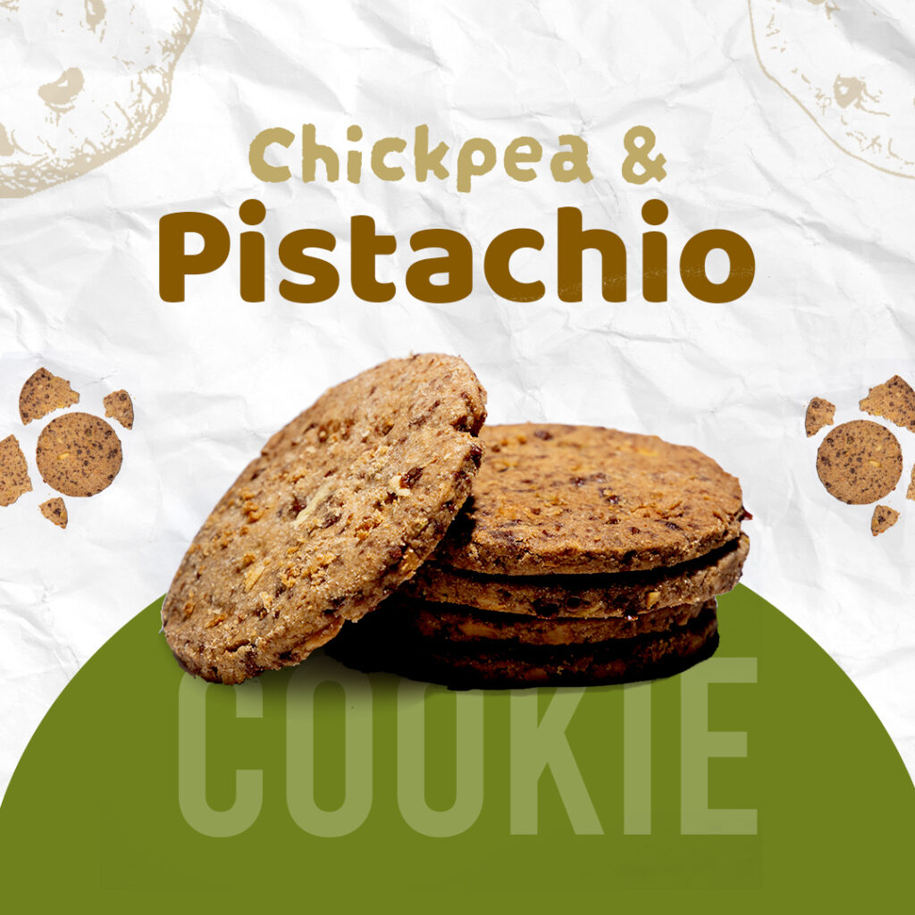 Chickpea Chipsters - High-Protein Chickpea & Pistachio Cookies