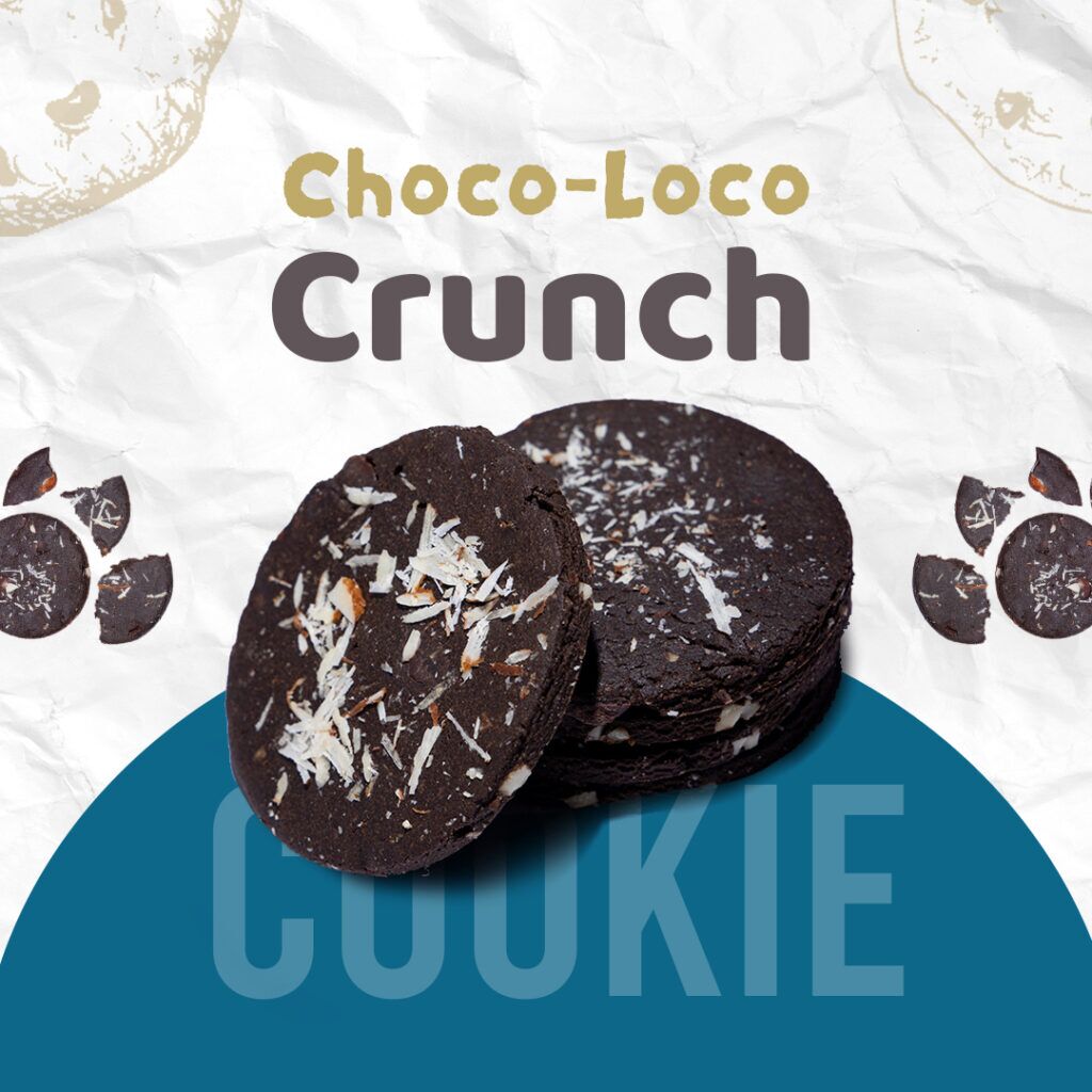 Choco-Loco - 70% Dark Chocolate & Almond Cookies | High Protein Cookies