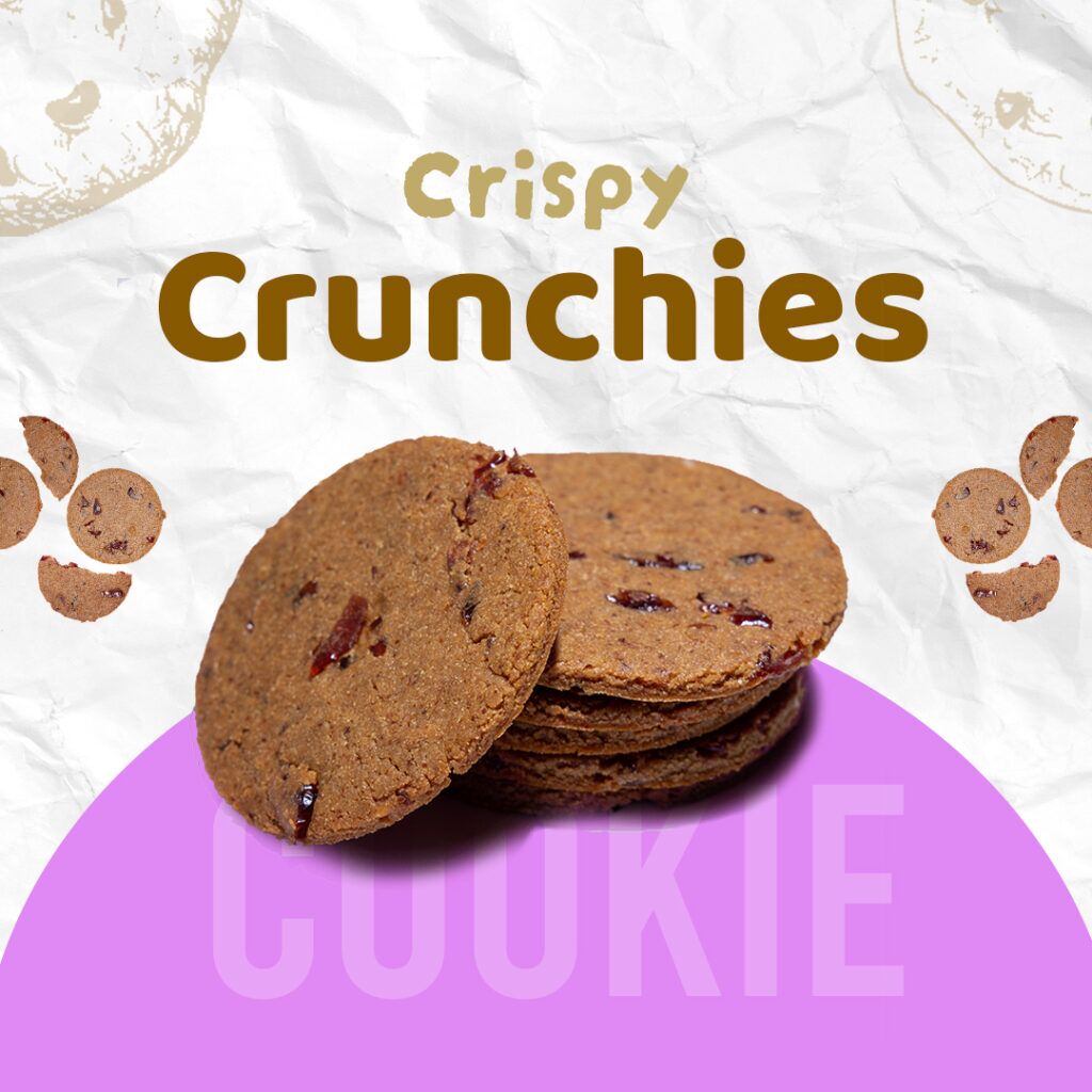 Crispy Crunchies - Gluten-Free Chickpea & Cranberry Cookies | Tasty & Healthy Cookies